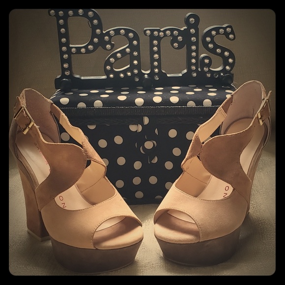 Sacha London Shoes - Sacha London Open Toe Chunky heel Sandals